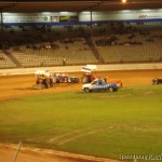 Saloon Pileup 15M and 10M at Baypark Speedway