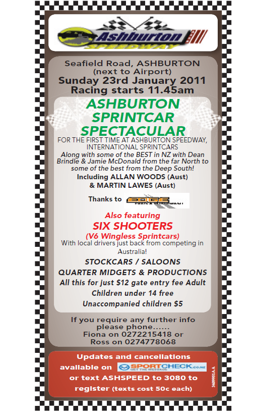 Ashburton Sprintcar Spectacular