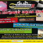 Flyer for Ashburton Speedway 3rd April