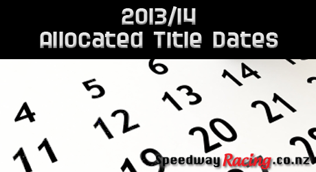 2013/2014 Allocated Title Dates